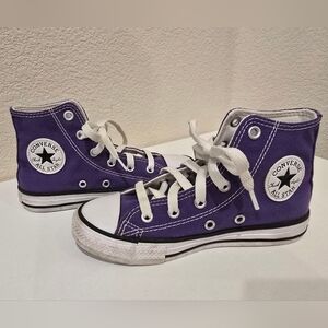 Converse Chuck Taylor All Star High-top Sneaker - Little Kid - Purple 13